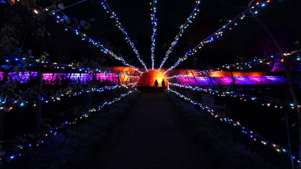 Christmas RGB Light Tunnel